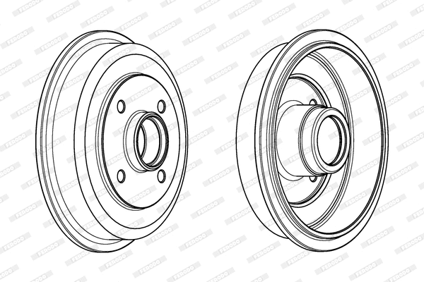 Brake Drum (FDR329714)