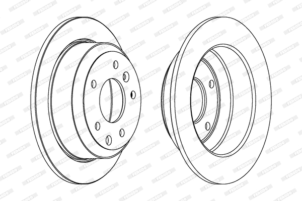 Brake Disc (DDF287)