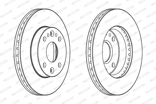 Brake Disc (DDF1391)
