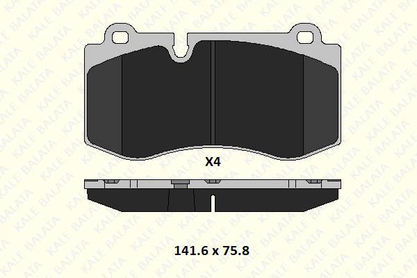 Brake Pad Set, disc brake (23960 178 05)