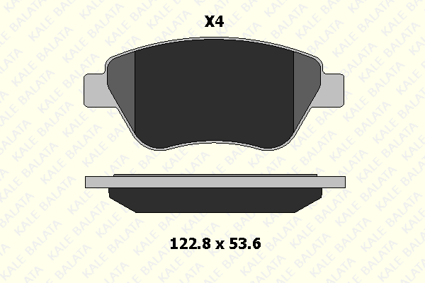 Brake Pad Set, disc brake (23982 178 34)