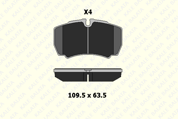 Brake Pad Set, disc brake (29123 203 14)