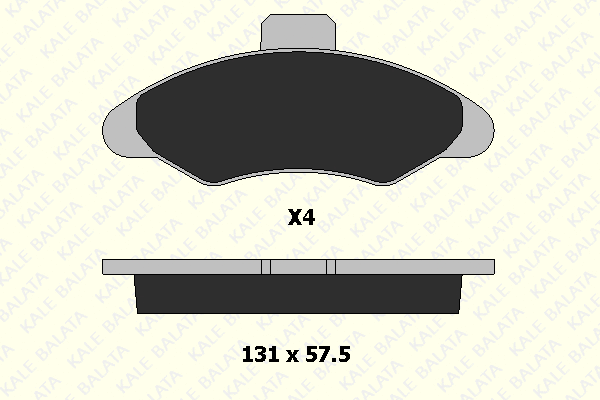 Brake Pad Set, disc brake (21171 186 04)