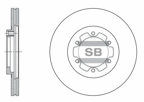 Brake Disc (SD4501)