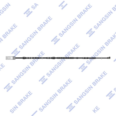 Warning Contact, brake pad wear (SWS1502)