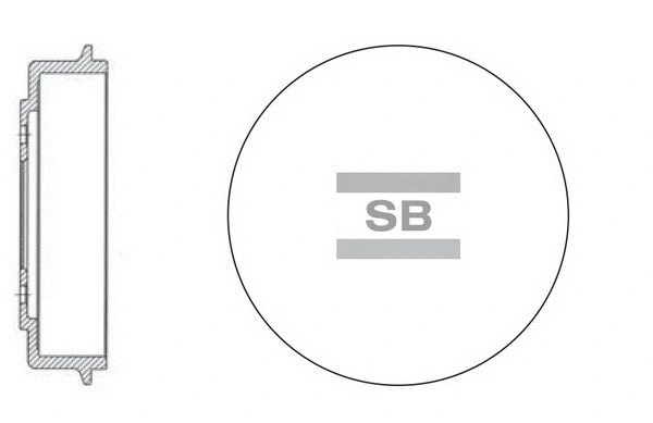 Brake Drum (SD1018)