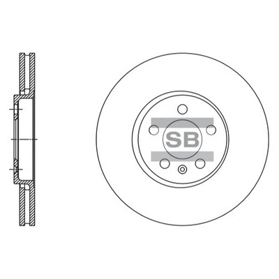 Brake Disc (SD5408)