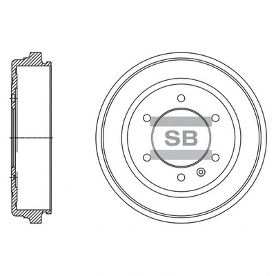 Brake Drum (SD4508)