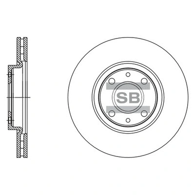 Brake Disc (SD5502)