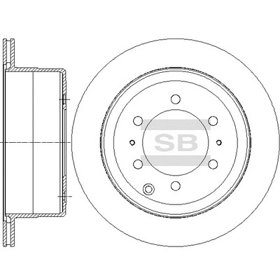 Brake Disc (SD4075)