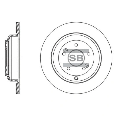 Brake Disc (SD1125)