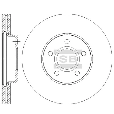 Brake Disc (SD5302)