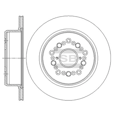 Brake Disc (SD4646)