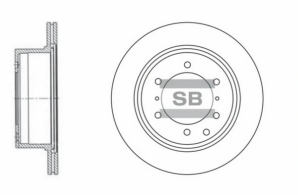 Brake Disc (SD1050)