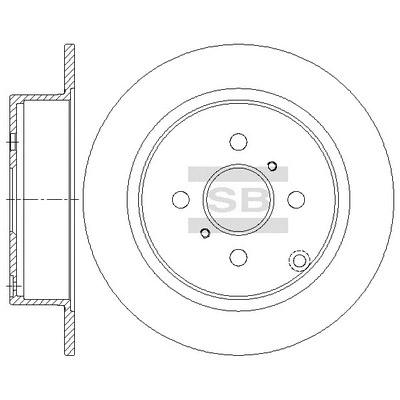 Brake Disc (SD4698)