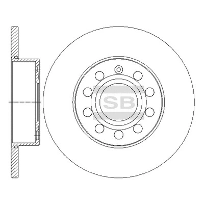 Brake Disc (SD5407)