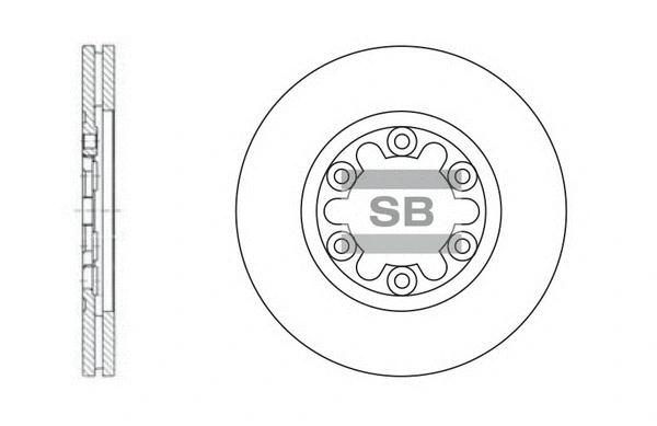 Brake Disc (SD4408)