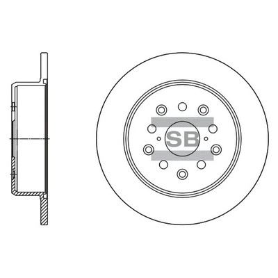Brake Disc (SD4606)