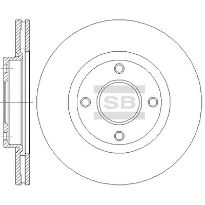 Brake Disc (SD4238)