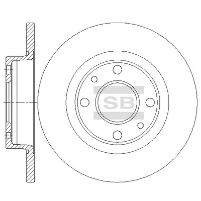 Brake Disc (SD5801)