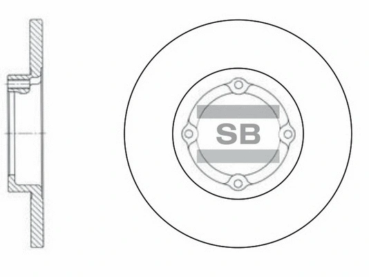 Brake Disc (SD3010)