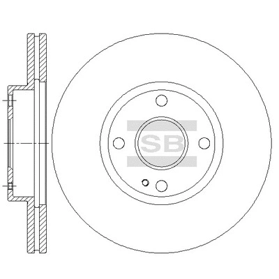 Brake Disc (SD5333)