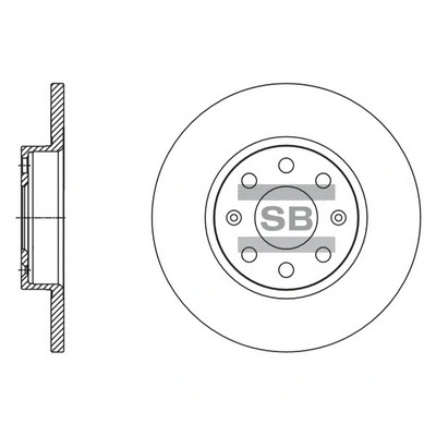 Brake Disc (SD5504)