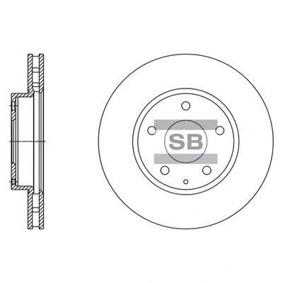 Brake Disc (SD4421)