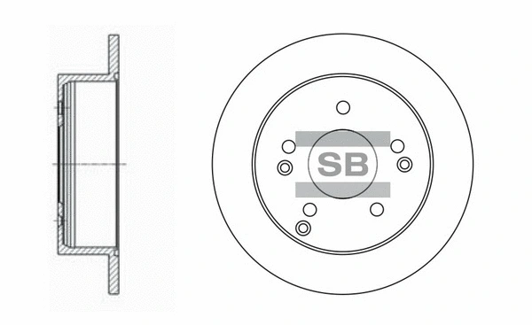 Brake Disc (SD1006)