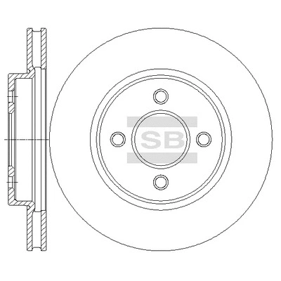 Brake Disc (SD4253)