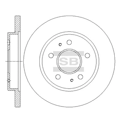 Brake Disc (SD4622)