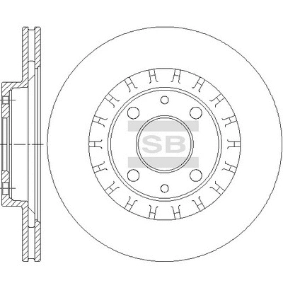 Brake Disc (SD5803)