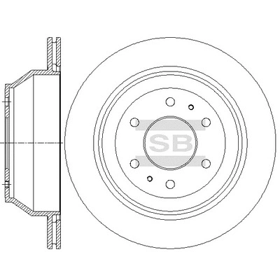 Brake Disc (SD3072)