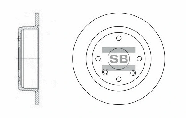 Brake Disc (SD3033)