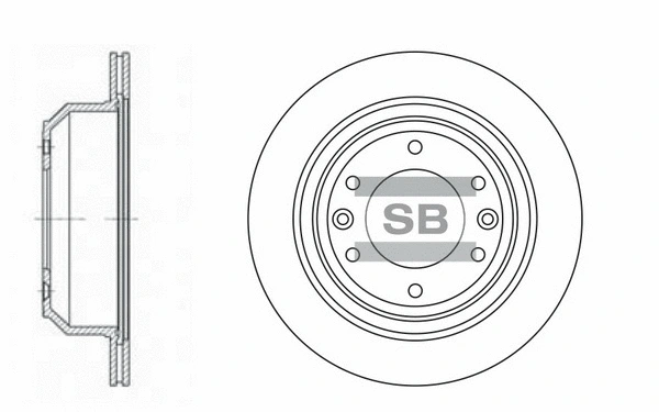 Brake Disc (SD1032)