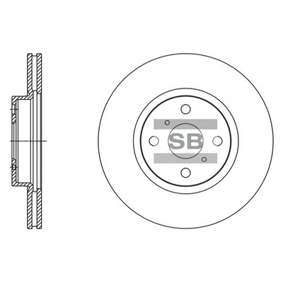 Brake Disc (SD4617)
