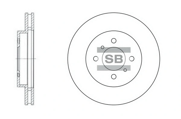 Brake Disc (SD4309)