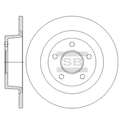 Brake Disc (SD5310)