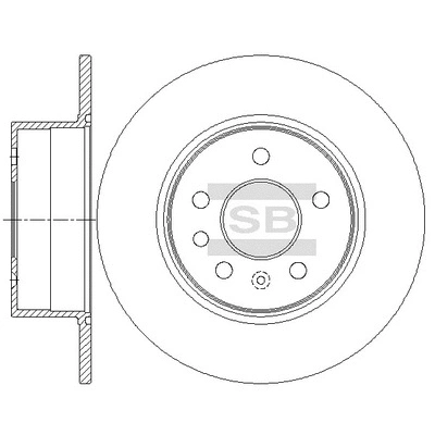 Brake Disc (SD5123)