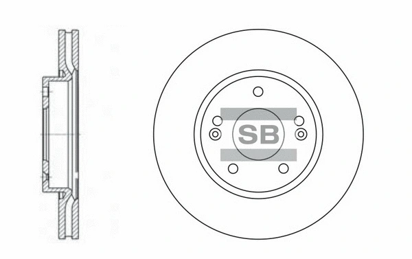 Brake Disc (SD1036)
