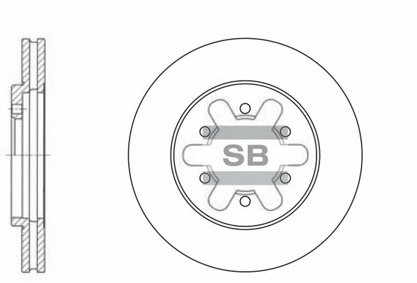 Brake Disc (SD4206)