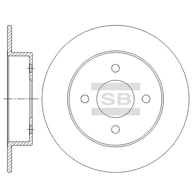 Brake Disc (SD4224)