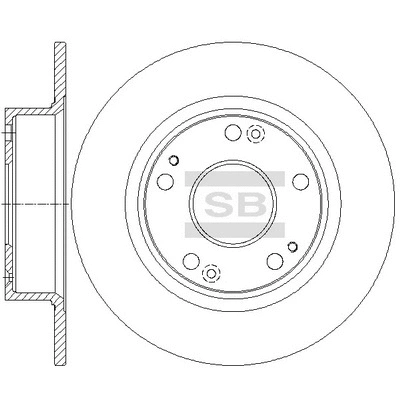 Brake Disc (SD4139)