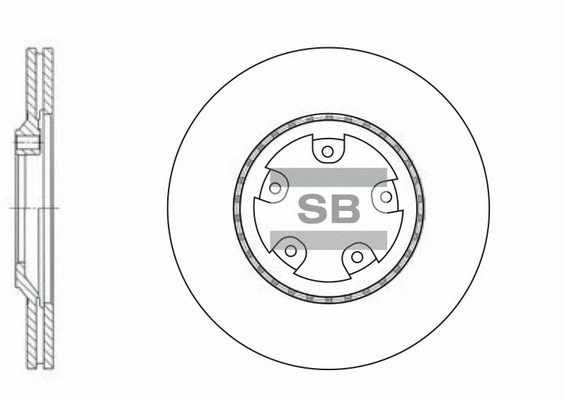 Brake Disc (SD1034)