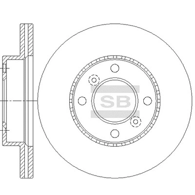 Brake Disc (SD6006)