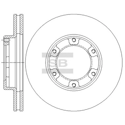 Brake Disc (SD4633)