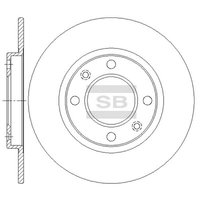 Brake Disc (SD5007)