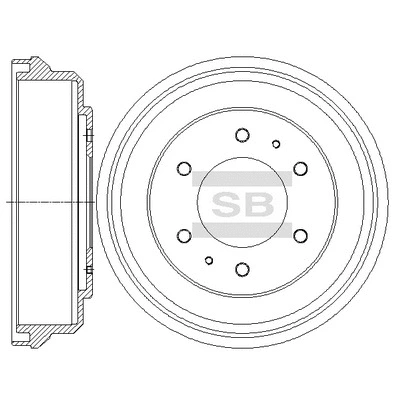 Brake Drum (SD4325)