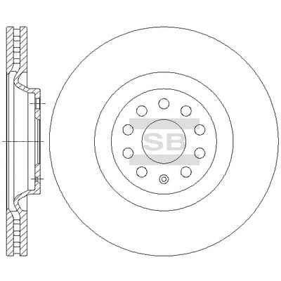 Brake Disc (SD5701)