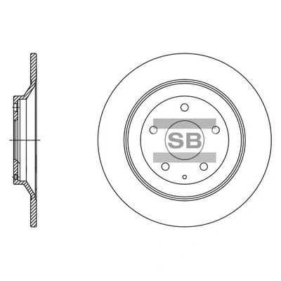 Brake Disc (SD4425)